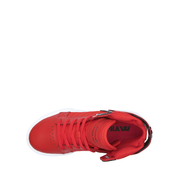 Supra High Shoes Wholesale - Supra Kids Risk Red/Black/white