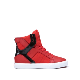 Details about   Supra Kids Skytop Trainers new in box in Black White UK Size 11,12 